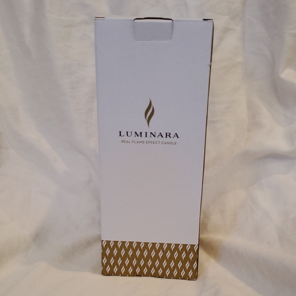 Luminara Real Flame-Effect Candle Royal Blue Pillar Candle - Picture 1 of 10